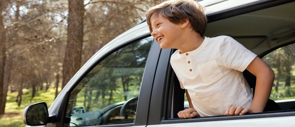 planificar viajes auto ninos