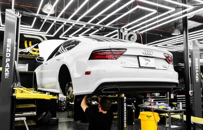 servicio alineamiento electronico audi