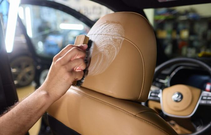 uso productos especializados cuero auto