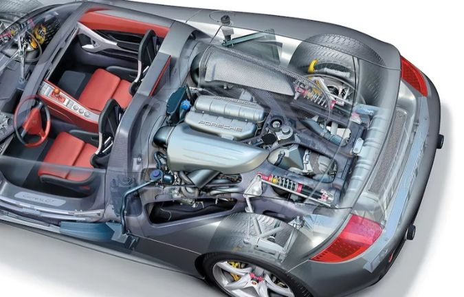 ventajas motor trasero autos lujo