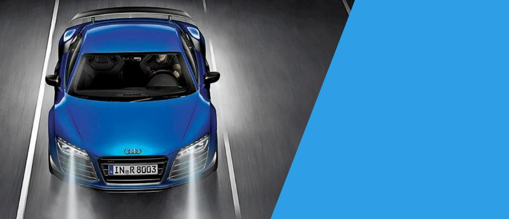 iluminacion led laser autos alta gama