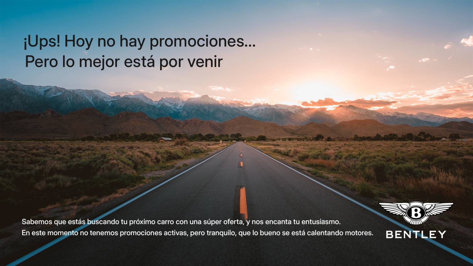 bentley promociones taller