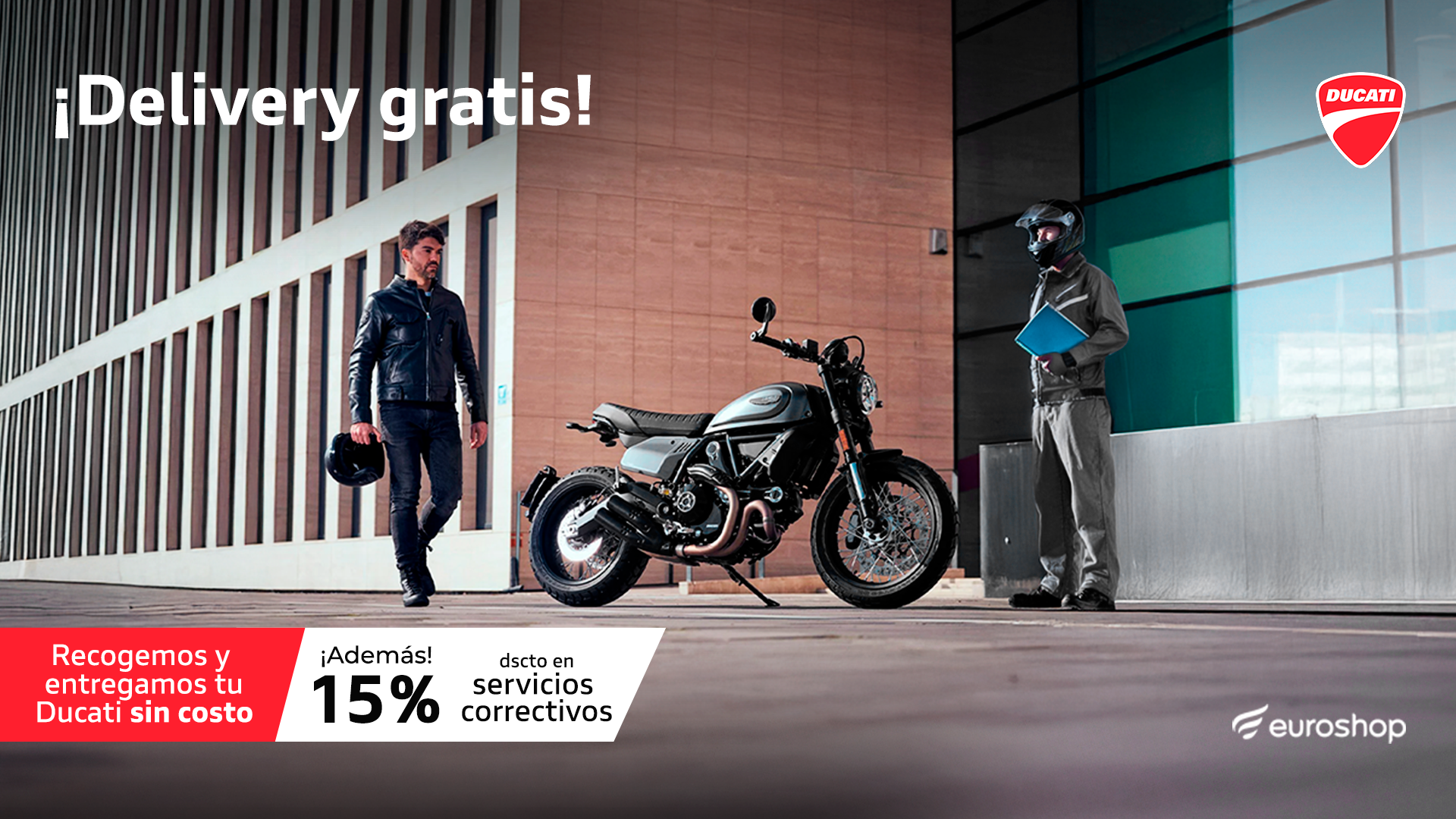 ducati delivery gratis