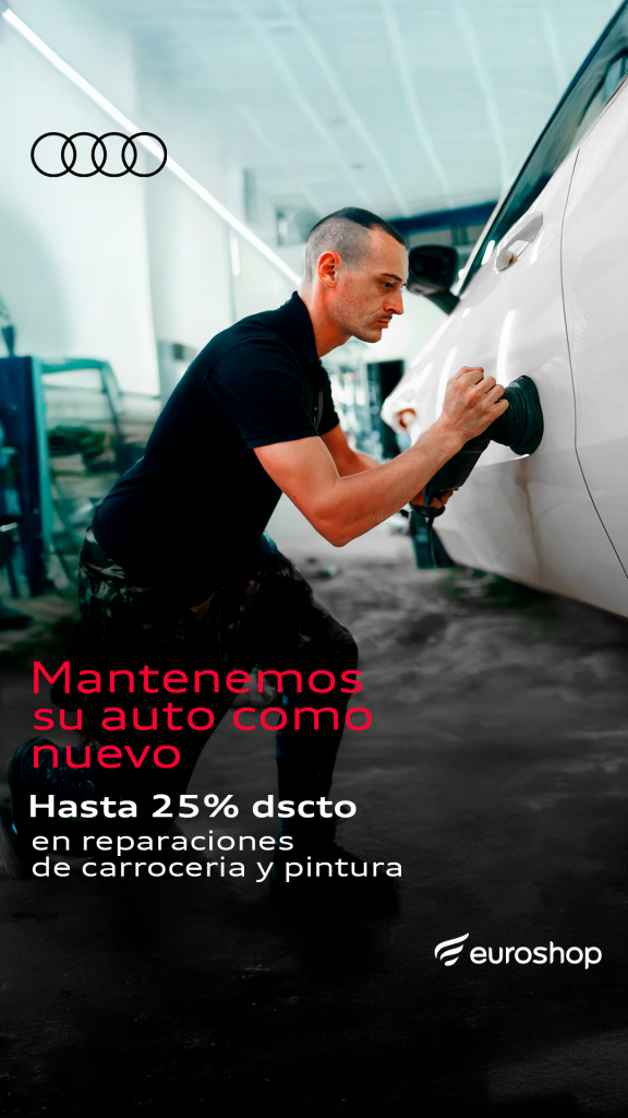 planchado y pintura audi