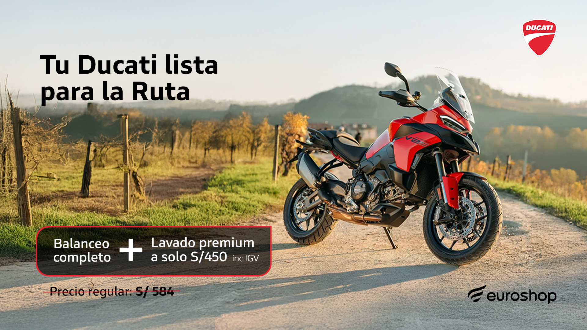 balanceo completo ducati